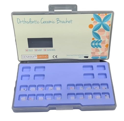 Ceramic Orthodontic Brackets with 0.22mm Slots, 345 Hooks (B0D5D1JSKW) Amazon Price History, Amazon Price Tracker
