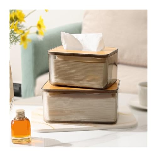 Supports de boîte à mouchoirs style japonais en bois noble