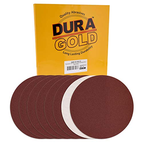 Disque abrasif 254 mm grain 80 papier ponçage PSA pour sol