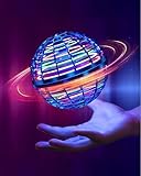 Galaxy Ball 2026 Flying Orb Toy Hand Controlled Drone Ball, Boomerang Hover Ball Toy LED Lights, USB Rechargeable Gravity Disc Spinner, Gesture Control Mini Drone for Kids 8-12 Indoor Hover Drone
