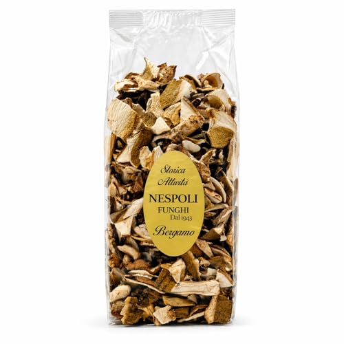 Bolsa de setas boletus porcini de calidad extra en trozos, ideales para risottos, sopas y preparaciones gourmet. Fáciles y rápidas de usar g 100 - Boletus edulis & grupo relacionado
