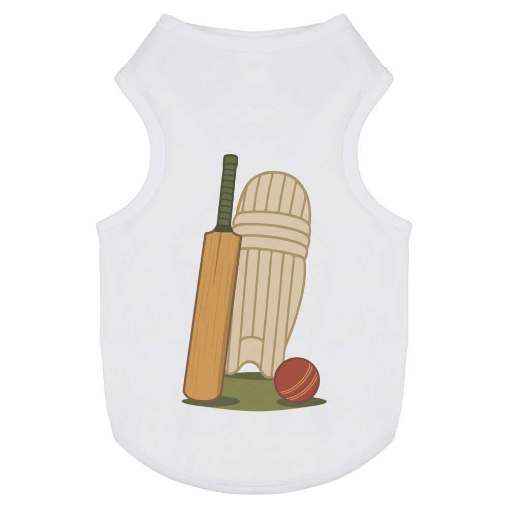 Azeeda 'Cricket Essential Gear' Pet Dog/Cat T-Shirt, L (PT00155539)