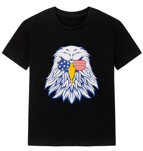 Image of Ainuno Boys Girls Shirts Funny Summer Short Sleeve Shirt Crewneck Graphic Tees