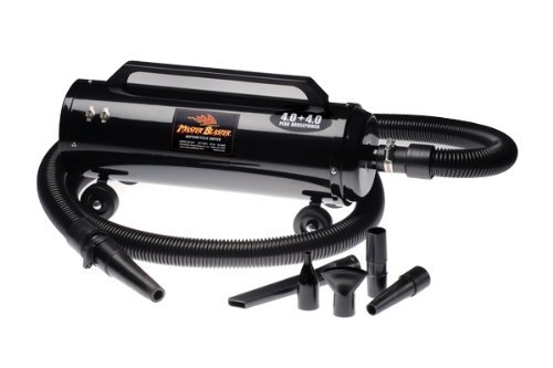 Metro Vac MB-3CD Air Force Master Blaster 8-HP Car & Motorcycle Dryer - with 3 Extra Free Filters