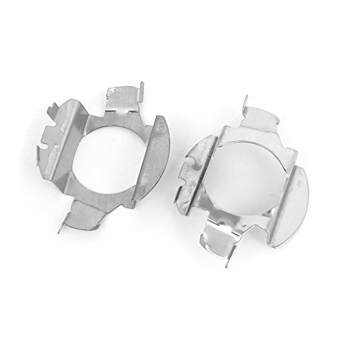 sourcing map Portalámparas Base de Bombilla Hid Xenón Adaptadores para Coche Bora