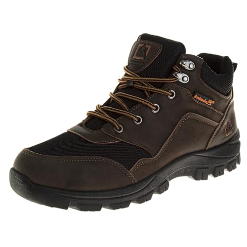 Avalanche Mens Multifunctional Lightweight Hiking Trail Casual Boots, Tan (9 Medium, Adult)