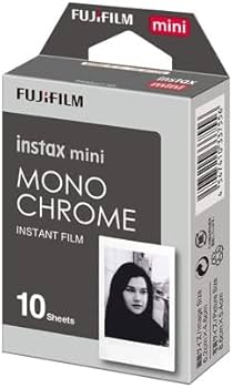 Amazon.com : Fujifilm Instax Mini Monochrome Film (10 Exposures