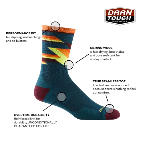 Darn Tough Men's Bolt Micro Crew Ultra-Lightweight with Cushion Running Sock (Style 1056) -2