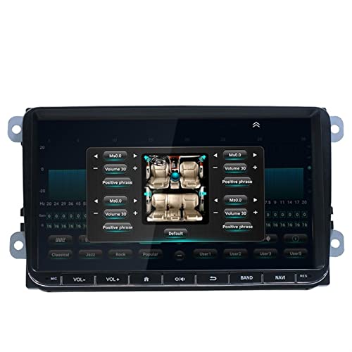 WUPEDI Reproductor multimedia for coche Android 10 4G 64G, radio 2 Din sin DVD, GPS, estéreo, DSP, compatible con...