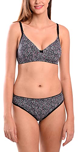 Image of Softskin Womens Seamless Padded Bra & Panty Set - Pack of 3