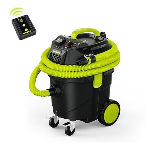 8-Gallon HEPA Dust Extractor with Remote