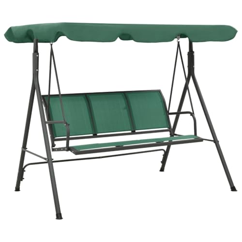 Générique Balancelle de Jardin Vert 170 cm textilène et Acier,Maison & Jardin,Pelouses & Jardins,Vie en extérieur,Balancelles de Jardin,Vert,24.44 KG,363323