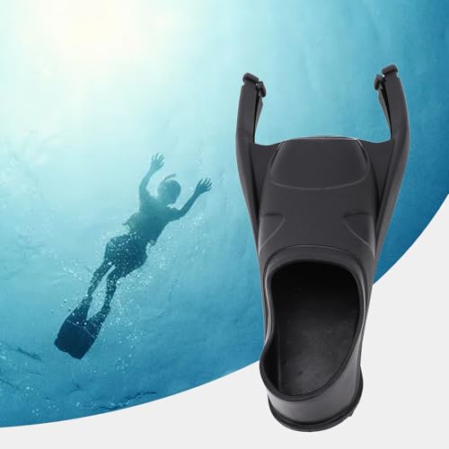 Bolsillo para pies de aleta de buceo Yunseity negro para natación y uso bajo el agua 4