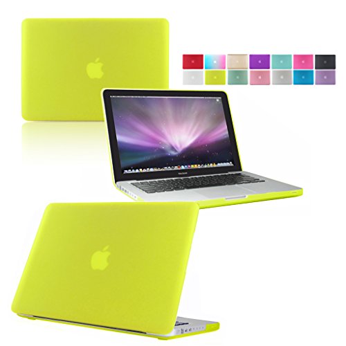 Coque Rigide Solus « Love My Case » pour MacBook Pro MacBook Pro A1286 15" jaune fluo