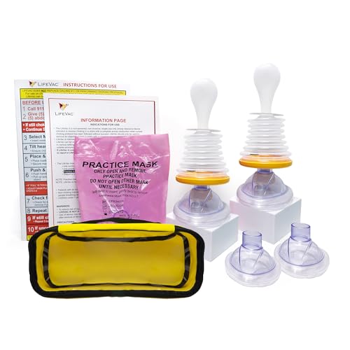 LifeVac Home & Yellow Travel Combo Kit