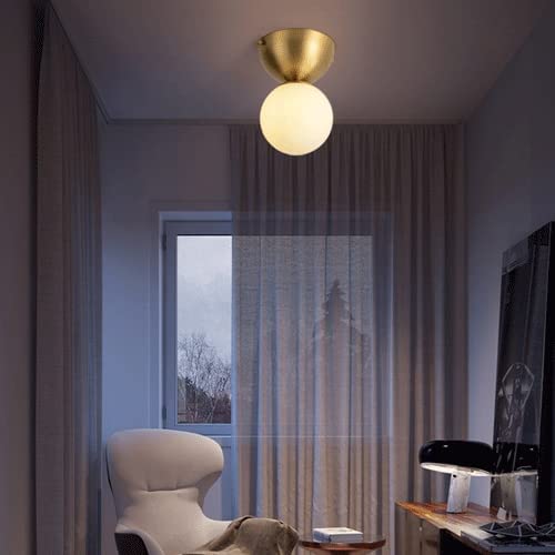Plafonnier G9 en verre blanc pour éclairer votre cuisine et salle à manger