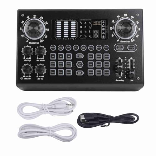 Sound board console USB avec carte son intégrée pour studio et podcast
