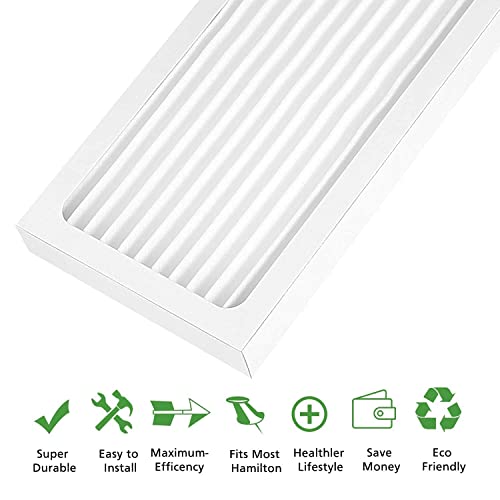 image for Cabiclean 2 Pack Replacement HEPA Filters Compatible with Hamilton Bea