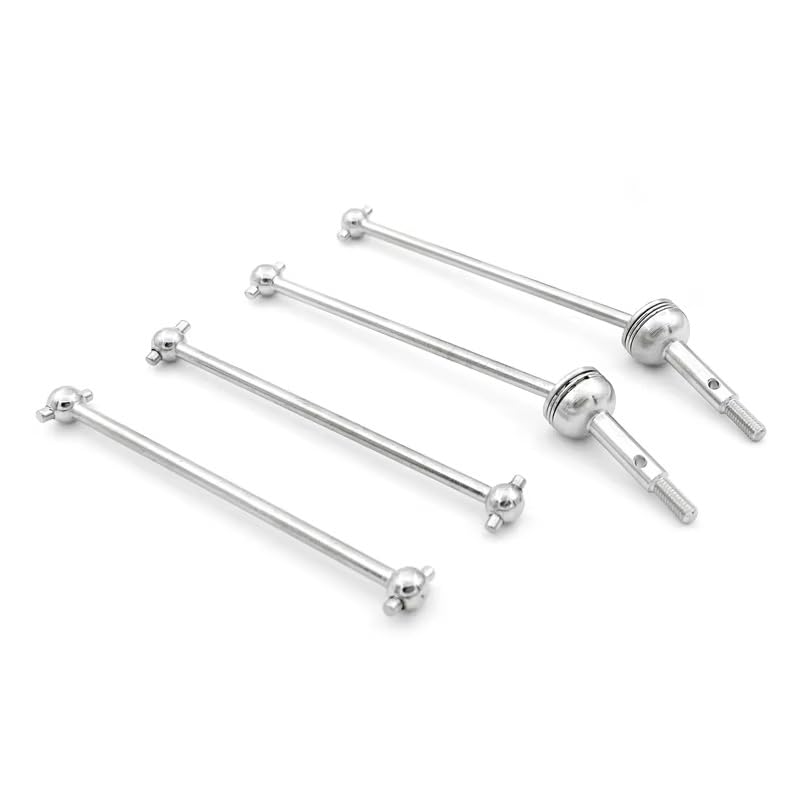 Metall Mittelantriebswellenbaugruppe, Fernbedienung, Zentralantriebswellensatz, Zinklegierungsgetriebe für WL 1/4 Modellauto 144001 RC Auto Upgrade Teile (Silber Metall Mittelantriebswellenbaugruppe, Fernbedienung, Zentralantriebswellensatz, Zinklegierungsgetriebe für WL 1/4 Modellauto 144001 RC Auto Upgrade Teile (Silber