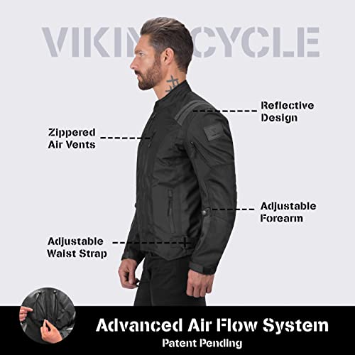 Viking Cycle Ironborn Protective Textile Motorcycle Biker Jacket For Men #TOP1