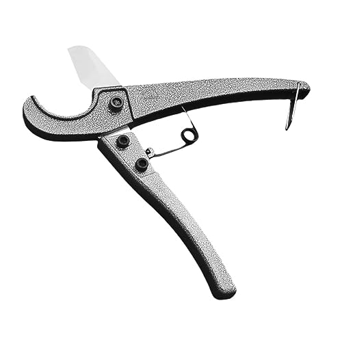 HOLIDYOYO Tube Cutter Durable Ratchet Hose Cutting Tool with Ergonomic Handle for Fast Cutting Pipes Lightweight Design for Easy Use
