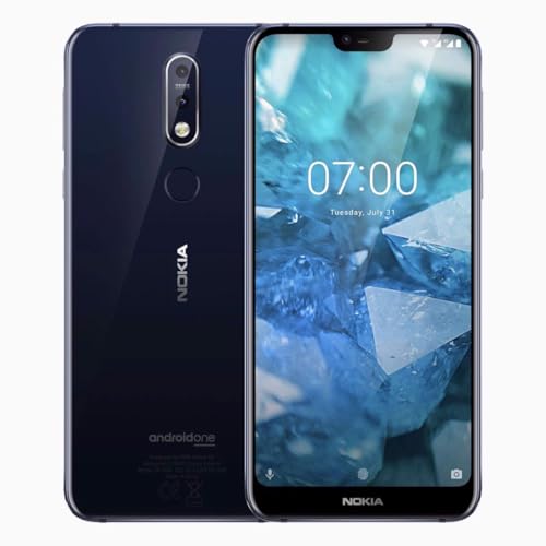 Nokia B11CTLL01A07AM Smartphone 7.1, Dual-SIM, 32GB Blu [versione Germania]