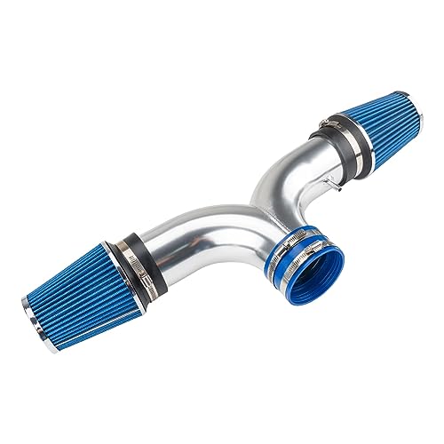 ZonCar Cold Air Intake System High Flow Inlet for 1999-2004 Jeep Grand Cherokee 4.7L V8 Blue