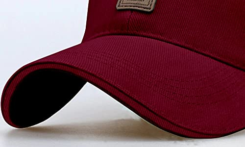 Image of solid plain unisex cotton caps free size adjustable casual look stylish cap