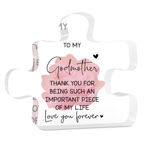 Godmother Acrylic Puzzle Decorations