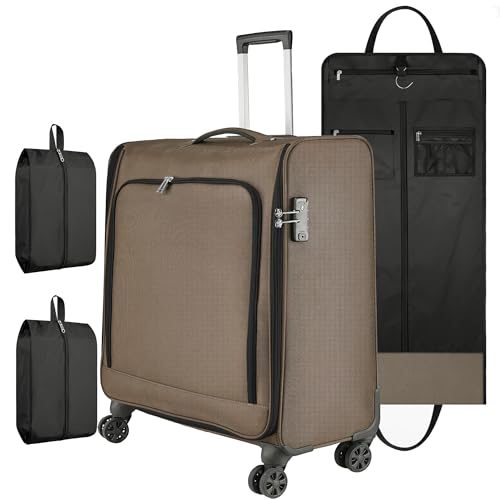 Bukere 26-Inch Wheeled Garment Luggage with TSA Locks