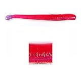 Roboworm Straight Tail Worm Bait (Plum Berry, 6-Inch)