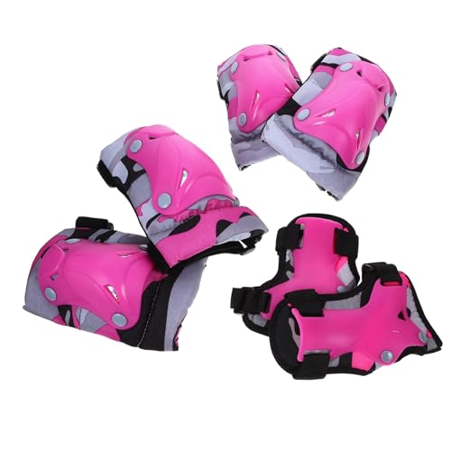 KICHOUSE Climbing Skating Boys and Girls Set of Knee Elbow Hand Pads Child Protector Comfortable