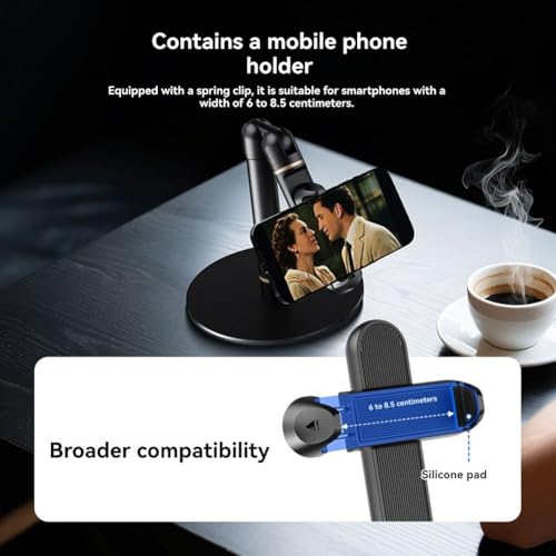 Soporte para Teléfono de Escritorio Ajustable con Base Estable para Smartphone 2