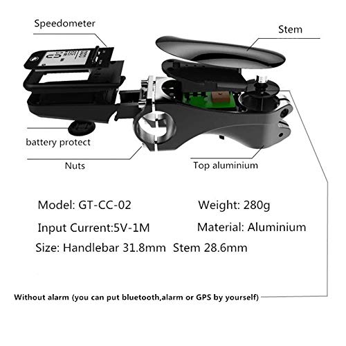 Computer di Biciclette Bike Cycling Computer MTB Bici della Strada Tachimetro con STEM USB Wireless Bicicletta cronometro Lingua Inglese