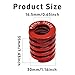 bociloy 2PCS 3D Printer Die Springs 30mm OD 35mm Length, Medium Load Compression Springs, 65Mn Steel Hot Bed Leveling Springs for Industrial Mould Die Spring Set, Red