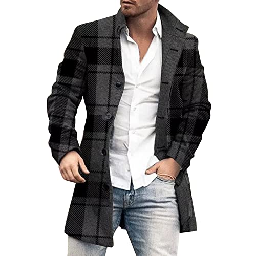 Veste d'hiver grande taille homme cuir rembourré fini les manteaux étroits