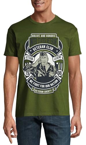 T-shirt US Veteran We Fight for Our Nation : honorez le courage au quotidien