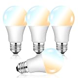 共同照明 4個セット 共同照明 LED電球 1200LM E26口金 調光調色 GT-B-12WT2-4B LED照明 昼光色 昼白色 電球色 12W 常夜灯 広配光タイプ 省エネ PSE認証 リモコン 遠隔操作【リモコン別売り】