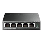 TP-Link – TP-Link TL-SG105PE 5-Port Gigabit Managed LAN PoE Switch mit