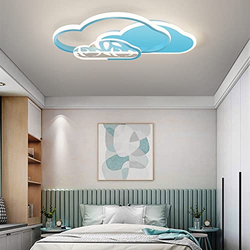 Plafonnier LED moderne à intensité variable pour chambre de bébé - 4
