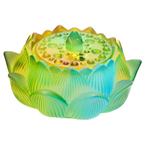 Encensier décoratif LED Alipis en verre soufflé pour intérieur chic - 3
