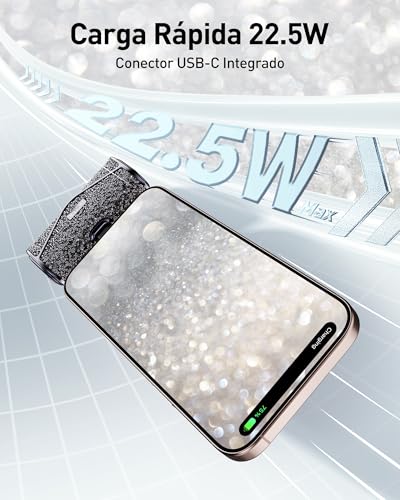 Cargador Portátil iWALK 22,5W 5000mAh para iPhone 15 de Conector USB-C 5