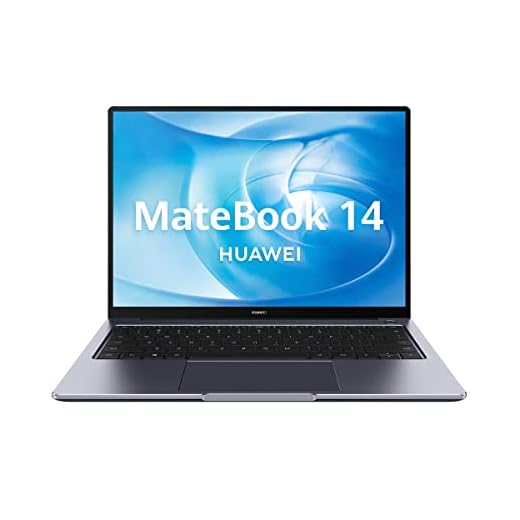 Huawei Matebook 14 - Ordenador Portátil Ultrafino de 14" 2K (AMD R5 4600H, 8GB RAM, 512GB SSD, AMD Radeon™ Graphics, Windows 10 Home) Space Grey - Teclado QWERTY Español