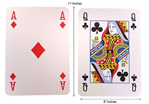 Cartas de Póker Jumbo, 11 pulgadas miniatura 3