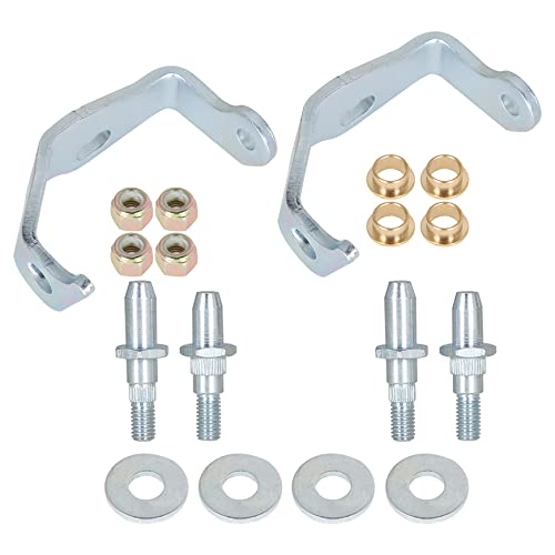 Silscvtt Left Door Hinge Pin and Bushing Kit 38456 Replacement for Chevy 1999-2006 89025539