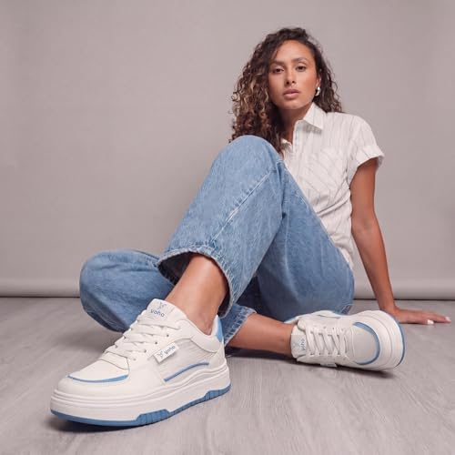 Image of YOHO UrbanDash Sneakers for Woman | Strong Grip, Cushioned Insoles | Comfortable & Stylish for Everyday Use Shoes for Woman /Girls /Ladies -0845