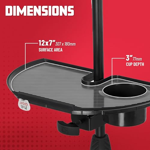 Image of Gator Cases Frameworks GFW-MIC-ACCTRAY Microphone Stand Tray