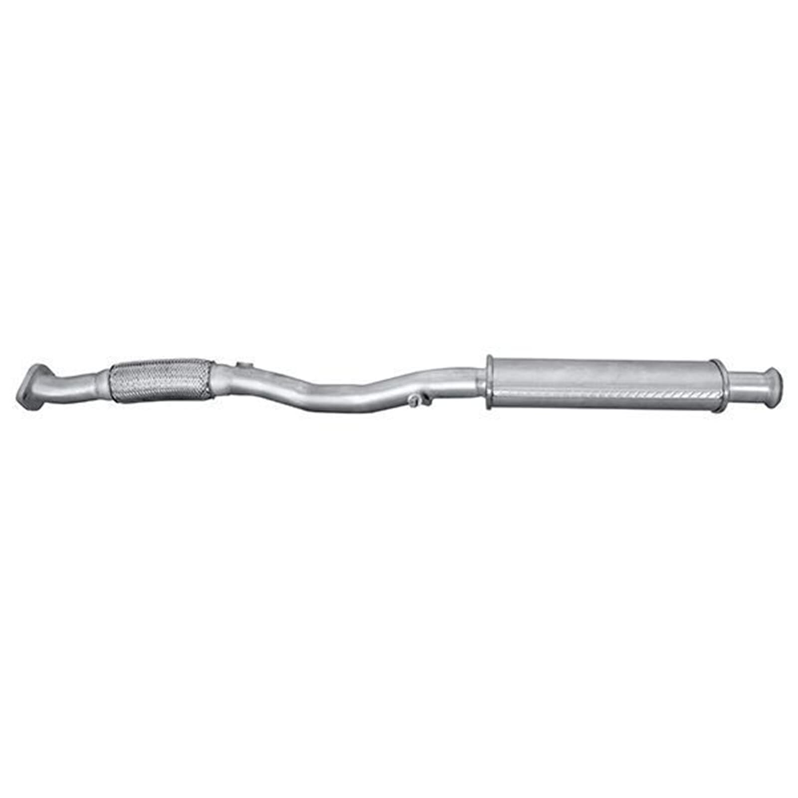 HELLA 8LB 366 020-651 Vorschalldämpfer - Easy2Fit® Kit - vorne - dreiteilig - Set mit Anbauteilen | 8LB 366 020-651 Kompatibel mit Picanto I (sa)