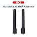2 Pack UHF 400-470 MHz Standard Antenna for Motorola Mag One BPR40 A8 Radio