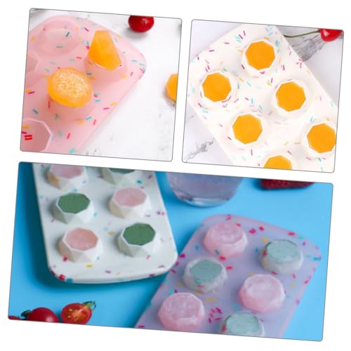 Molde de silicona creativa para cubitos de hielo ladrillo 2 pzs miniatura 3
